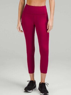 Lululemon Legging- Fast and Free High-Rise Crop 23"